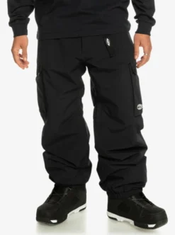 Quiksilver Mens Snow Down Cargo Technical Snow Pants