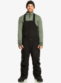 Quiksilver Mens Utility Technical Snow Bib Pants