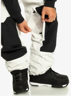 Quiksilver Mens Fly High Technical Snow Bib Pants -Sunny Fit Wear eqytp03207 quiksilverw szt0 frt5