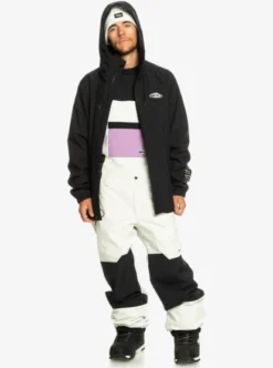Quiksilver Mens Fly High Technical Snow Bib Pants -Sunny Fit Wear eqytp03207 quiksilverw szt0 frt9