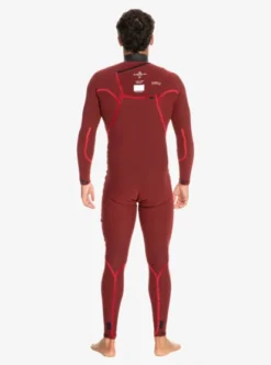 Quiksilver Mens 3/2mm Highline Chest Zip Wetsuit -Sunny Fit Wear eqyw103114 quiksilverw kvd0 bck3