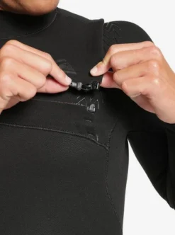 Quiksilver Mens 3/2mm Highline Chest Zip Wetsuit -Sunny Fit Wear eqyw103114 quiksilverw kvd0 frt5