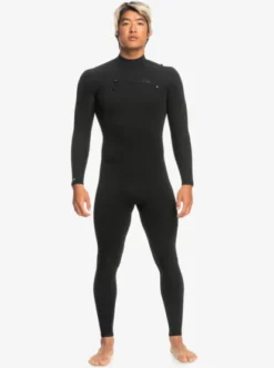 Quiksilver Mens 4/3mm Highline Chest Zip Wetsuit