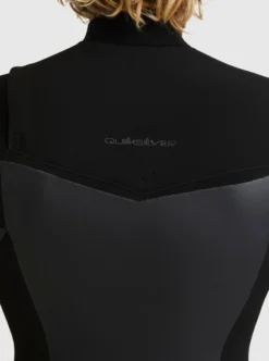 Quiksilver Mens 4/3mm Marathon Sessions Chest Zip Wetsuit -Sunny Fit Wear eqyw103160 quiksilverw kvd0 dtl1
