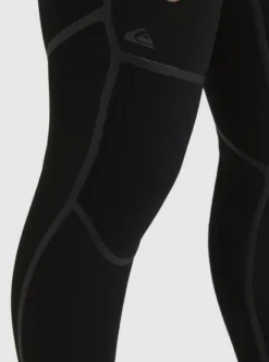 Quiksilver Mens 4/3mm Marathon Sessions Chest Zip Wetsuit -Sunny Fit Wear eqyw103160 quiksilverw kvd0 dtl4