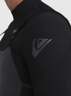 Quiksilver Mens 3/2mm Marathon Sessions Chest Zip Wetsuit -Sunny Fit Wear eqyw103163 quiksilverw kvd0 dtl4