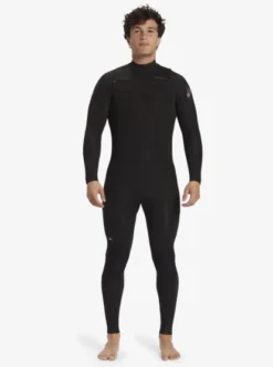 Quiksilver Mens 4/3mm Everyday Sessions Chest Zip Wetsuit