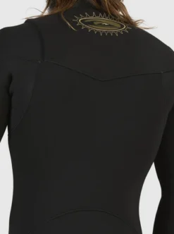 Quiksilver Mens 3/2mm Everyday Sessions Chest Zip Wetsuit -Sunny Fit Wear eqyw103171 quiksilverw kvj0 dtl3