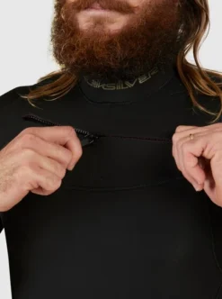 Quiksilver Mens 3/2mm Everyday Sessions Chest Zip Wetsuit -Sunny Fit Wear eqyw103171 quiksilverw kvj0 dtl4