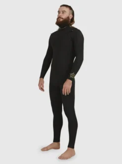 Quiksilver Mens 3/2mm Everyday Sessions Chest Zip Wetsuit -Sunny Fit Wear eqyw103171 quiksilverw kvj0 sd1