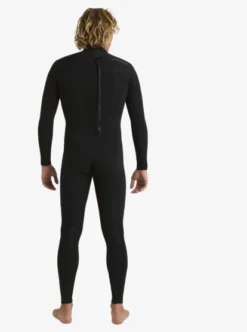Quiksilver Mens 3/2mm Everyday Sessions Back Zip Wetsuit -Sunny Fit Wear eqyw103181 quiksilverw kvd0 bck1