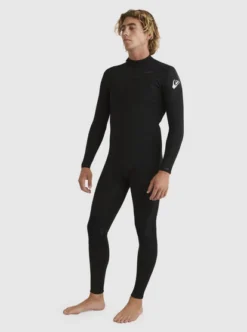 Quiksilver Mens 3/2mm Everyday Sessions Back Zip Wetsuit -Sunny Fit Wear eqyw103181 quiksilverw kvd0 sd1
