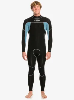Quiksilver 3/2mm Capsule Saturn Back Zip Wetsuit 13 Quiksilver 3/2mm Capsule Saturn Back Zip Wetsuit -Sunny Fit Wear eqyw103186 quiksilverw blm0 frt1