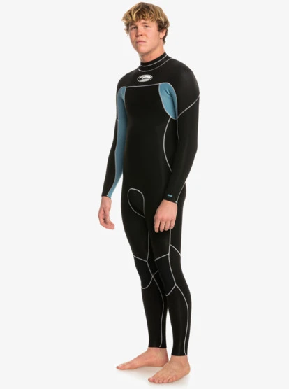 Quiksilver 3/2mm Capsule Saturn Back Zip Wetsuit 4 Quiksilver 3/2mm Capsule Saturn Back Zip Wetsuit - Image 4