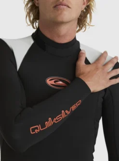 Quiksilver Mens 3/2mm Everyday Saturn Back Zip Wetsuit -Sunny Fit Wear eqyw103194 quiksilverw xkss dtl2