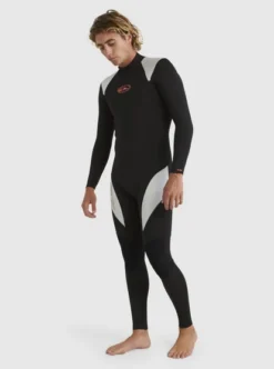 Quiksilver Mens 3/2mm Everyday Saturn Back Zip Wetsuit -Sunny Fit Wear eqyw103194 quiksilverw xkss sd1