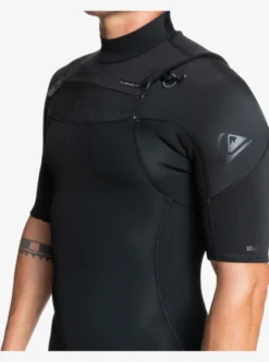 Quiksilver Mens 2/2mm Everyday Sessions Chest Zip Steamer -Sunny Fit Wear eqyw303014 quiksilverw kvd0 frt3