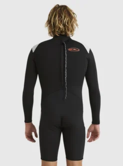 Quiksilver Mens 2/2mm Capsule Saturn Long Sleeve Spring Suit -Sunny Fit Wear eqyw403022 quiksilverw xkss bck1