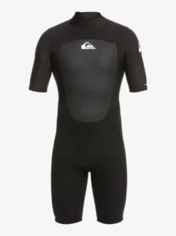 Quiksilver Mens 2/2mm Prologue Short Sleeve Back Zip Springsuit -Sunny Fit Wear eqyw503032 quiksilverv kvd0 frt1
