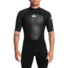 Quiksilver Mens 2/2mm Prologue Short Sleeve Back Zip Springsuit