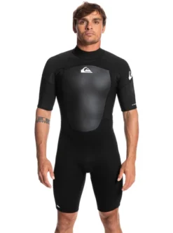 Quiksilver Mens 2/2mm Prologue Short Sleeve Back Zip Springsuit