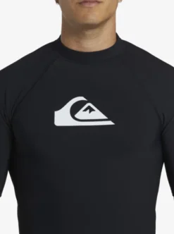 Quiksilver Mens Heater Short Sleeve Rash Vest -Sunny Fit Wear eqywr03232 quiksilverw kvj0 dtl1