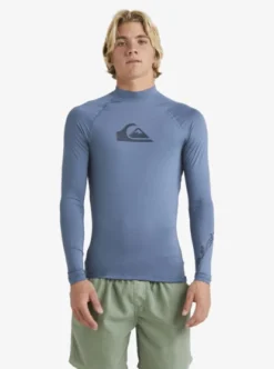 Quiksilver Mens All Time Long Sleeve UPF 50 Rash Vest