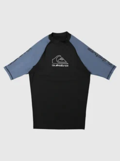 Quiksilver Mens On Tour Short Sleeve Rashguard -Sunny Fit Wear eqywr03298 quiksilverf byg0 frt1