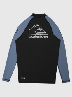 Quiksilver Mens On Tour Apac Long Sleeve UPF 50 Rash Vest -Sunny Fit Wear eqywr03299 quiksilverf byg0 bck1