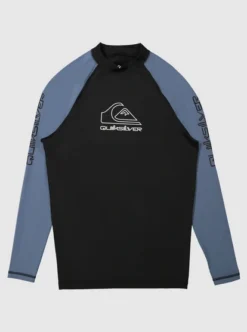 Quiksilver Mens On Tour Apac Long Sleeve UPF 50 Rash Vest -Sunny Fit Wear eqywr03299 quiksilverf byg0 frt1