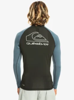 Quiksilver Mens On Tour Apac Long Sleeve UPF 50 Rash Vest -Sunny Fit Wear eqywr03299 quiksilverw byg0 bck1