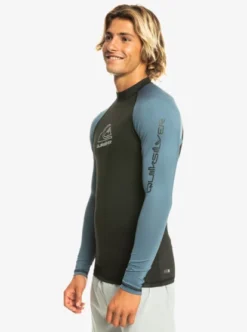 Quiksilver Mens On Tour Apac Long Sleeve UPF 50 Rash Vest -Sunny Fit Wear eqywr03299 quiksilverw byg0 frt2