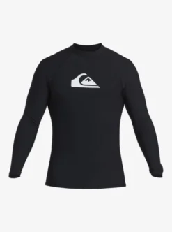 Quiksilver Mens Heater Long Sleeve UPF 50 Rashguard