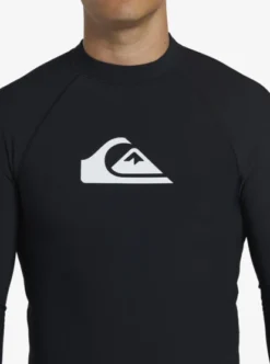 Quiksilver Mens Heater Long Sleeve UPF 50 Rashguard -Sunny Fit Wear eqywr03308 quiksilverw kvj0 dtl1
