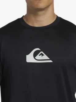 Quiksilver Mens Solid Streak Long Sleeve UPF 50 Surf T-Shirt 11 Quiksilver Mens Solid Streak Long Sleeve UPF 50 Surf T-Shirt -Sunny Fit Wear eqywr03372 quiksilverw kvj0 dtl1