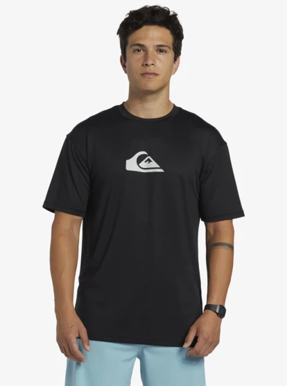 Quiksilver Mens Solid Streak Short Sleeve Surf T-Shirt 3 Quiksilver Mens Solid Streak Short Sleeve Surf T-Shirt - Image 3