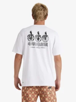 Quiksilver Mens Mix Session Short Sleeve Surf T-Shirt -Sunny Fit Wear eqywr03406 quiksilverw wbww bck1