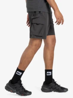 Quiksilver Mens Run Ashore Cargo Shorts -Sunny Fit Wear eqyws03822 quiksilverw kta0 frt3