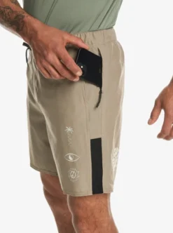 Quiksilver Omni 17" Training Shorts -Sunny Fit Wear eqyws03836 quiksilverw tmb0 frt3