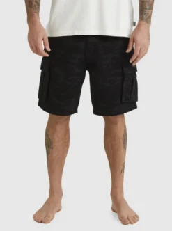 Quiksilver Mens Mikey Cargo Shorts -Sunny Fit Wear eqyws03854 quiksilverw kta6 frt1