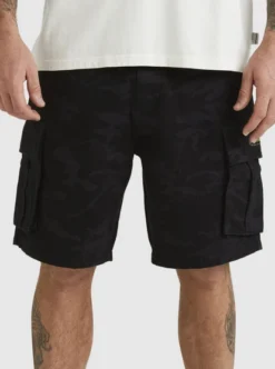 Quiksilver Mens Mikey Cargo Shorts -Sunny Fit Wear eqyws03854 quiksilverw kta6 frt6