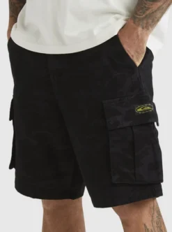 Quiksilver Mens Mikey Cargo Shorts -Sunny Fit Wear eqyws03854 quiksilverw kta6 sd6
