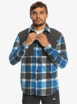 Quiksilver Mens North Seas Long Sleeve Shirt 13 Quiksilver Mens North Seas Long Sleeve Shirt -Sunny Fit Wear eqywt04488 quiksilverw brt6 frt4