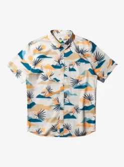 Quiksilver Mens Slow Dazed Short Sleeve Shirt