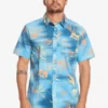 Quiksilver Mens Fade Out Short Sleeve Shirt