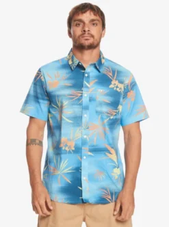 Quiksilver Mens Fade Out Short Sleeve Shirt