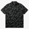 Quiksilver Mens Painted Palm Short Sleeve Shirt