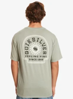 Quiksilver Mens Qs State Of Mind T-Shirt 9 Quiksilver Mens Qs State Of Mind T-Shirt -Sunny Fit Wear eqyzt07486 quiksilverw ghg0 bck1