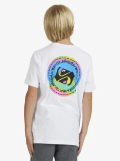 Quiksilver Boys 8-16 Colour Flow T-Shirt -Sunny Fit Wear uqbzt03323 quiksilverw wbb0 bck1