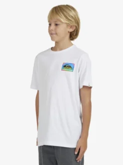 Quiksilver Boys 8-16 Colour Flow T-Shirt -Sunny Fit Wear uqbzt03323 quiksilverw wbb0 sd1